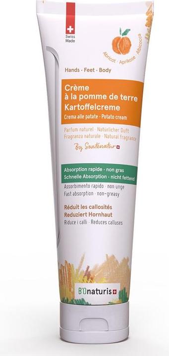 Actual product image Santénatur Potato Balm Skin Hands Feet Apricot Fragrance Bals (100 ml)