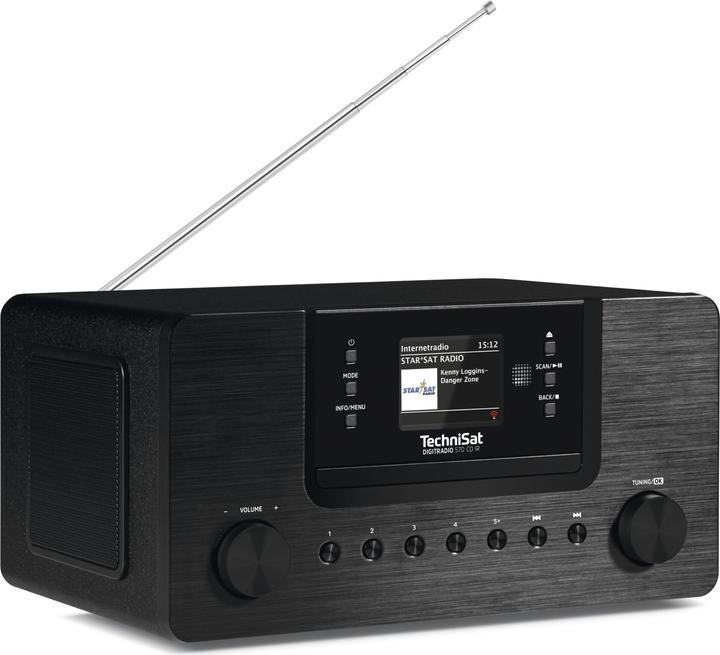 Image du produit TechniSat DigitRadio 570 CD IR (DAB+ DAB, FM, Bluetooth, WiFi)