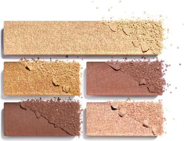 Actual product image Chanel Les Beiges Eyeshadow Palette Healthy Glow Natural Eyeshadow Palette Golden (Golden)
