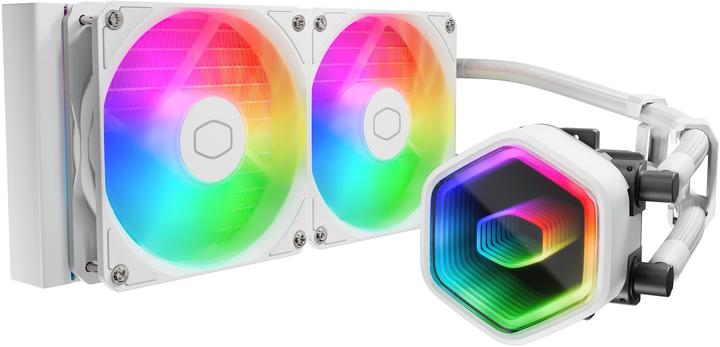 Produktbild Cooler Master chłodzenie wodne MasterLiquid 240 Core II ARGB White