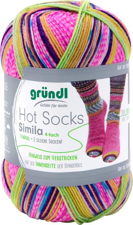 Produktbild Gründl Hot Socks "Simila", 4fach, 100 g (400 m)