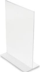 Produktbild Deflecto 47905 Classic Image® Tischaufsteller Verwendung für Papierformat: DIN A5 quer Transparen...