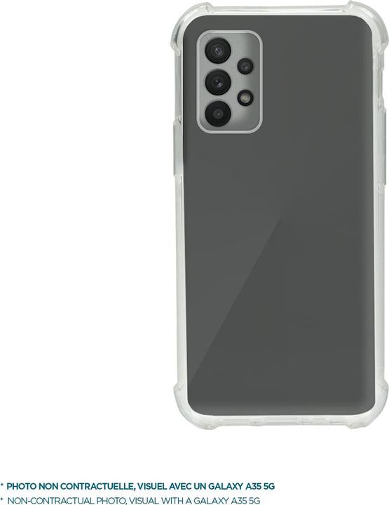 Produktbild Mobilis R Series For Galaxy A35 5g Transparent - Soft Bag (Samsung Galaxy A35)