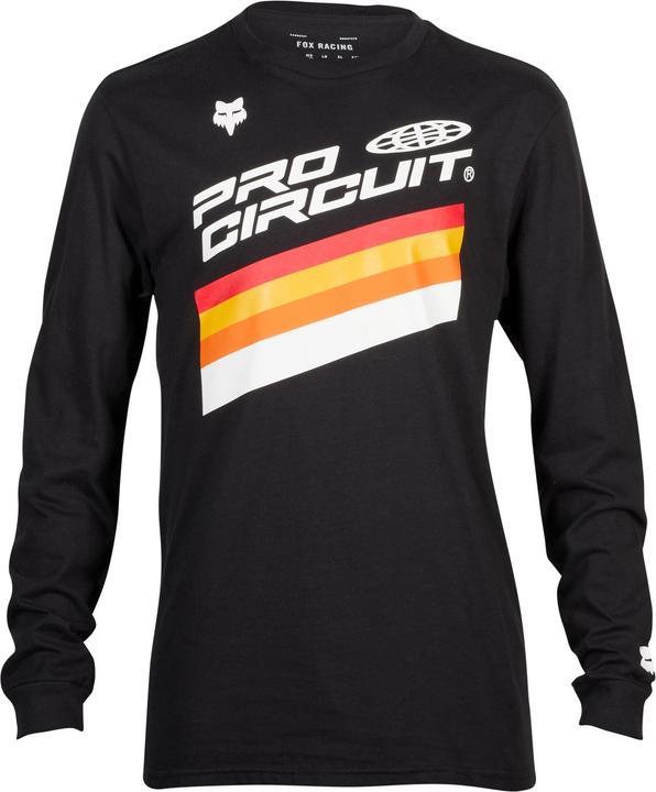 Actual product image Fox Tee 23 Pro Circuit Ls Prem Blk M (M)