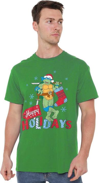 Produktbild Teenage Mutant NT Happy Holiday TShirt weihnachtliches Design (4XL)