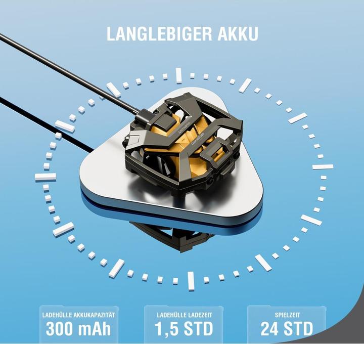 Produktbild 4smarts TWS Bluetooth Kopfhörer GameBuds (keine Geräuschunterdrückung, 24 h, Kabelgebunden)