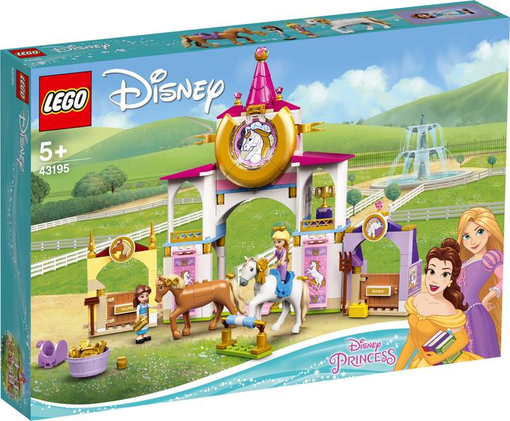 Actual product image LEGO Disney Princess 43195 Belle & Rapunzel horse stable (43195, LEGO Disney)