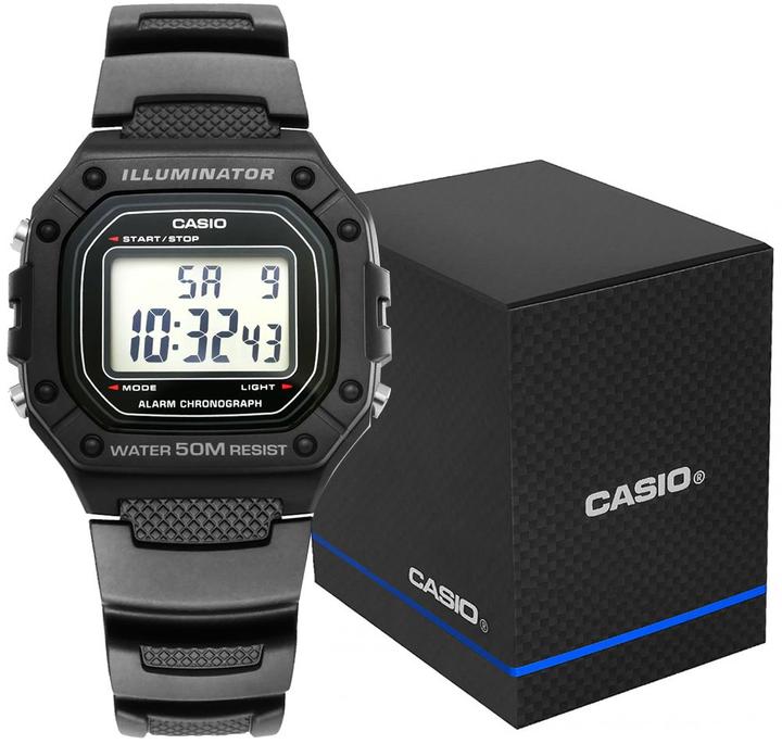 Image du produit Casio W-218H-1AVEF (Montre numérique, 44.40 mm)