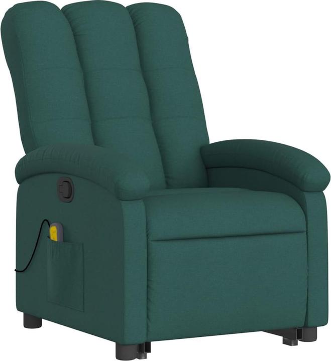 Actual product image VidaXL Massage chair with stand-up aid fabric