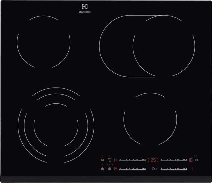 Actual product image Electrolux EHF6547FXK Cooktop Integrated 4 Zone(s)