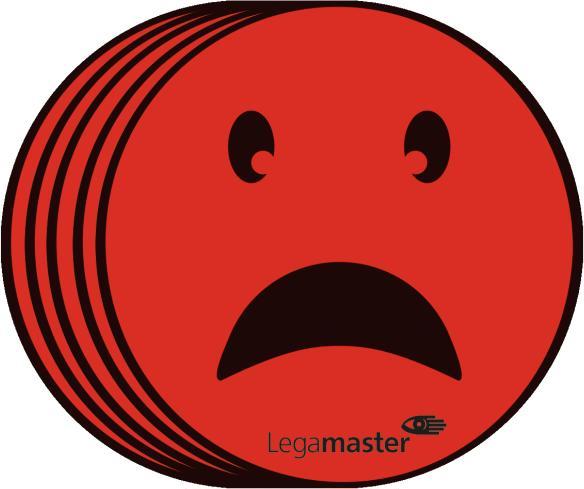 Produktbild Legamaster Emoticon Magnete traurig (5 x)