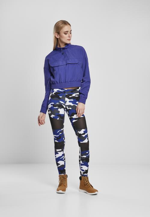Immagine prodotto Urban Classics Giacca da donna in nylon ritagliata e stropicciata (XS)