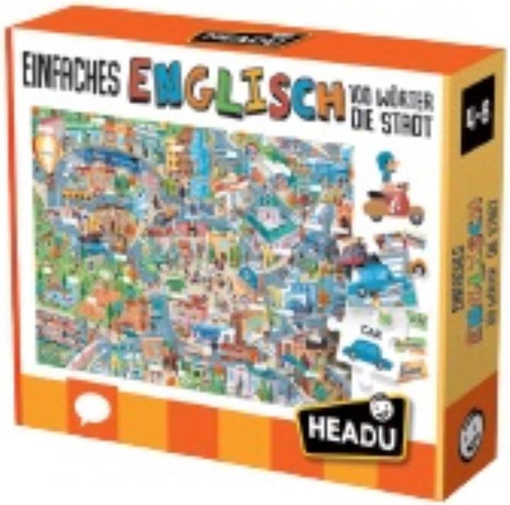 Produktbild Headup Games Einfaches Englisch - 100 Wörter Die Stadt (100 Teile)