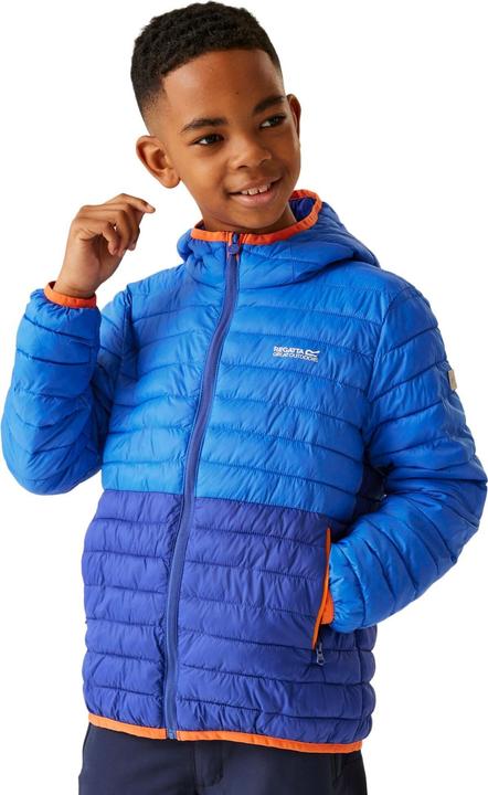Actual product image Regatta Childrens/Kids Hillpack II Colour Block Padded Jacket (128)