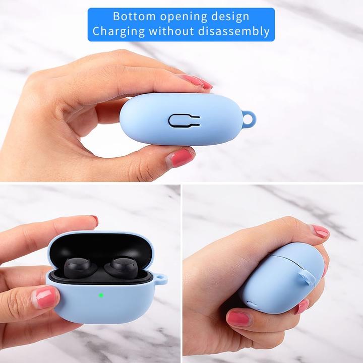 Produktbild König Design Schutz Tasche Hülle für Xiaomi Redmi Buds 3 Lite Case Cover Bumper Etuis Schale