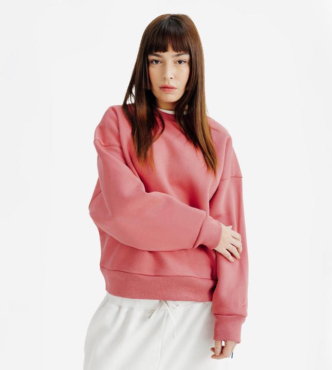 Decathlon Sweatshirt Damen Rundhals - rosa (S)