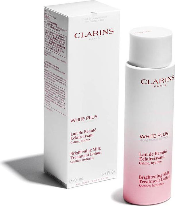 Image du produit Clarins White Plus Pure Translucency Brightening Milk Treatment Lotion (Lotion pour le corps, 200 ml)