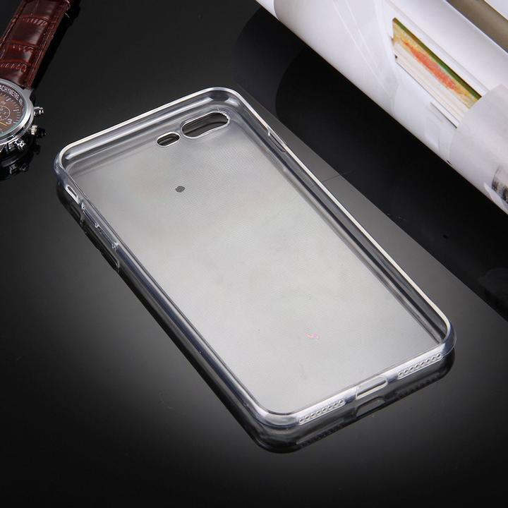 Actual product image König Design Mobile Case for Apple iPhone 7 Plus Ultra Thin Bumper Protective Case Transparent (Apple iPhone 7 Plus)