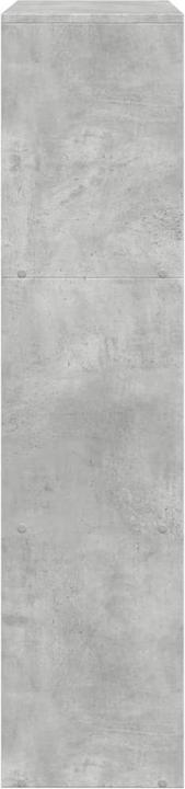 Nährwerte und Zutaten VidaXL Raumteiler Bücherregal Standregal Treppenregal Regal 3 Stufen Betongrau (137.5 x 29 x 103.5 cm)