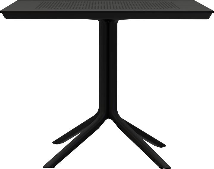 Image du produit CLP Table de jardin Lenval 80 x 80 cm robuste & résistante aux intempéries (80 cm)