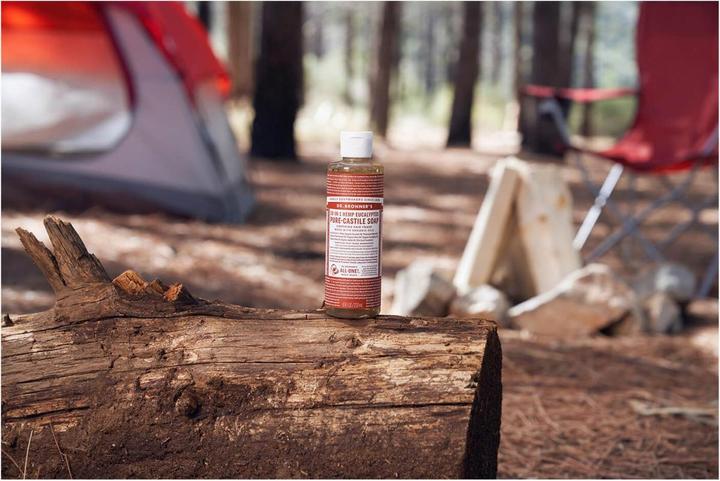 Actual product image Dr. Bronner's 18-IN-1 Eucalyptus (Liquid soap, 240 ml)