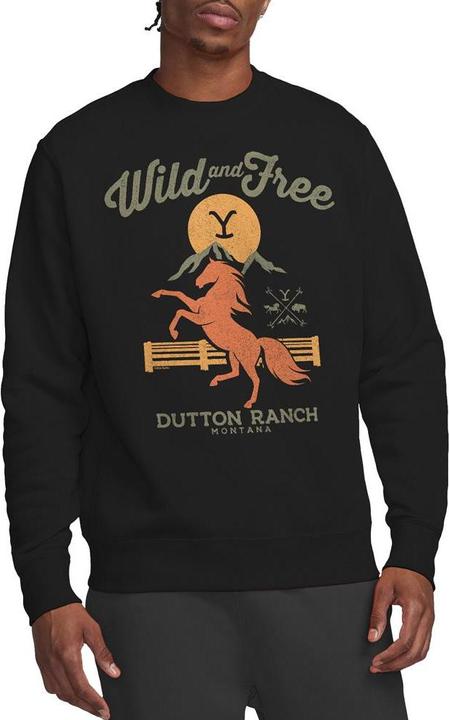 Immagine prodotto Yellowstone Wild & Free Felpa Adulto Unisex (M)