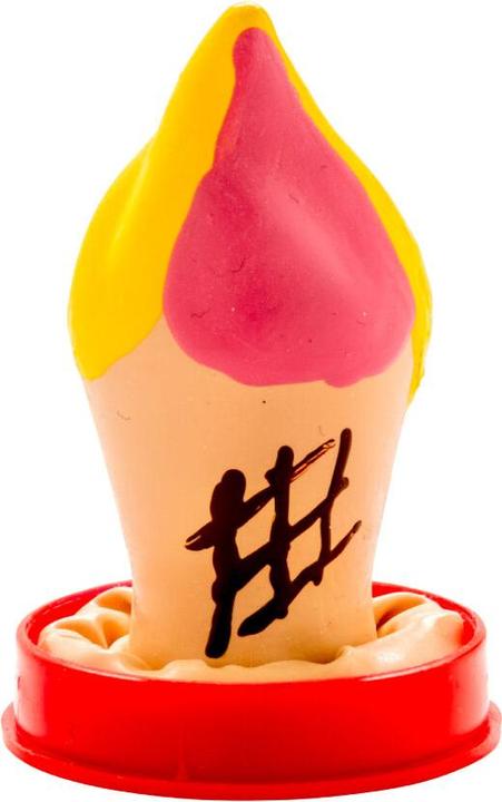 Actual product image Condomerie Ice cream cone motif joke condom, hand-painted latex, 1 piece (1 pcs.)