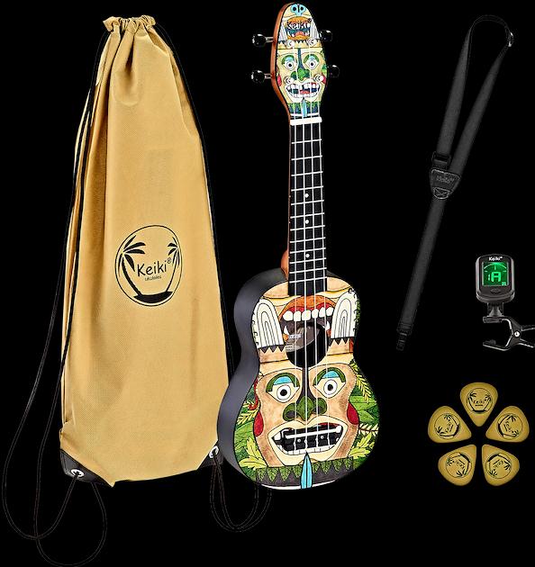 Image du produit Keiki Designer Ukulele Starter Set (Acoustique, Sopranino)