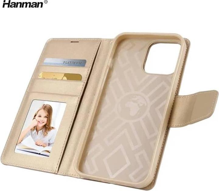 Immagine prodotto Hanman Apple iPhone 11 Pro - Custodia Mill con 3 slot per carte, oro (Apple iPhone 11 Pro)