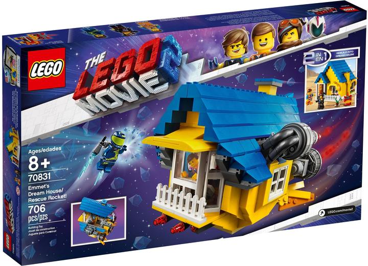 Actual product image LEGO Emmet's Dream House/Rescue Rocket (70831)