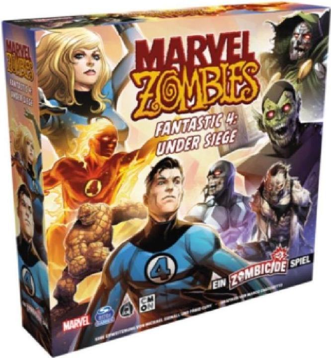 Immagine prodotto Cmon Marvel Zombies - Fantastic 4 Under Siege, gioco da tavolo, per 1-6 giocatori, dai 14 anni in su. (Tedesco)