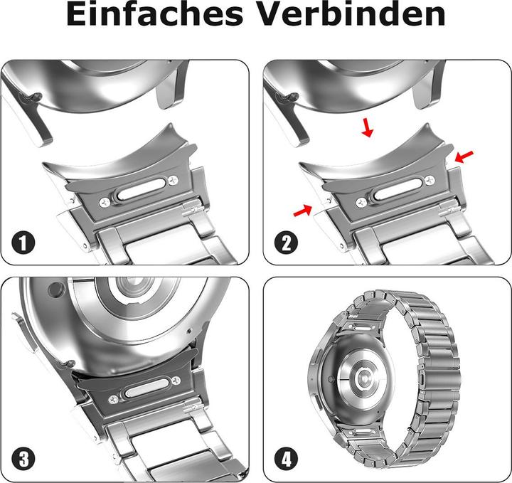 Produktbild Pedea Titan Uhrenarmband (20 mm, Titan)