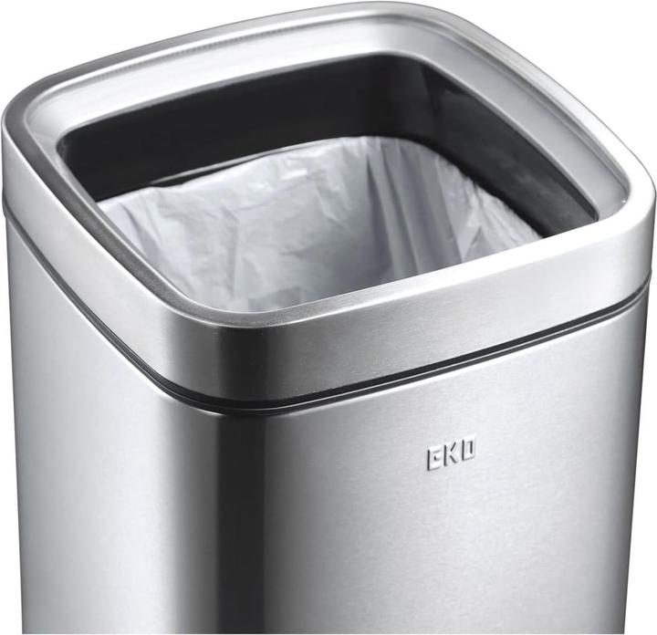 Productafbeelding EKO Afvalbak LAGUNA 35 liter roestvrij staal met open gleuf (35 l)