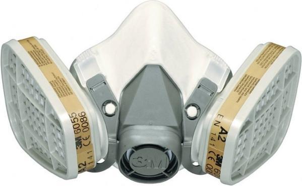 3M Mehrweg-Halbmaske (Kein Schutz, 1 x)