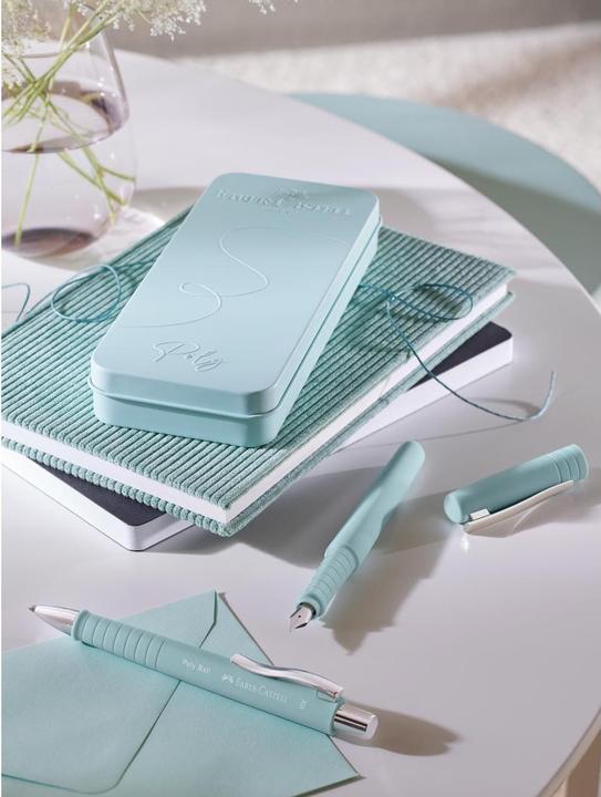 Immagine prodotto Faber-Castell Set regalo FH+KS Poly Pen/Ball caribic (Blu, 3 x)