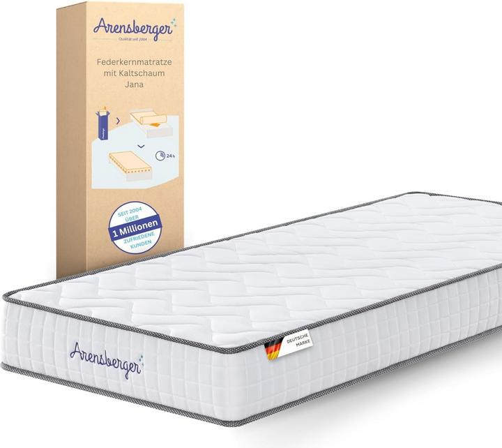 Arensberger Taschenfederkern Matratze JANA (180 x 200 cm, Spring core)