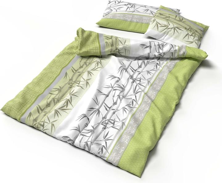 Image du produit Lotus Bettwaren Parure de lit Renforcé Shinju (Housse de couette, 160 x 210 cm)