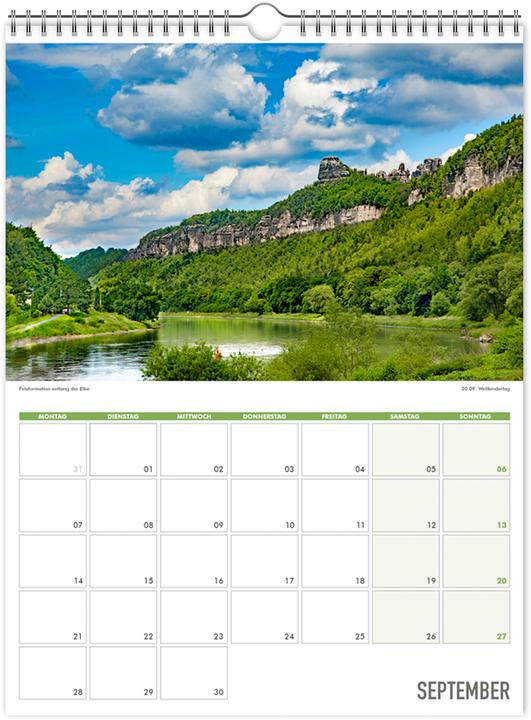 Image du produit Einschreibkalender Dresden und Schsische Schweiz 2026 (30 x 40 cm, Non contraignant, Allemand)