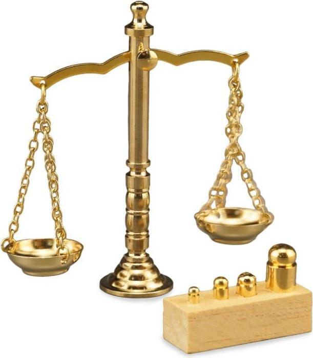 Image du produit Reutter 001.636/5 - Balance de pharmacie avec poids, miniature