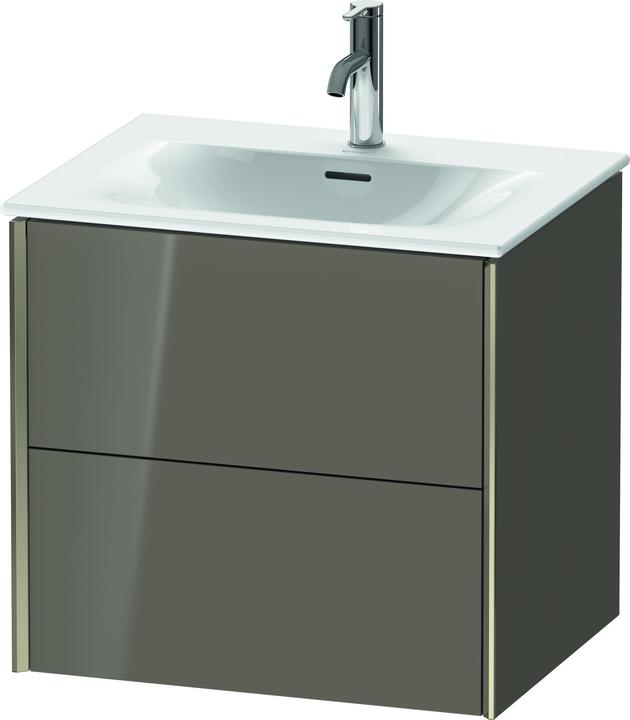 Produktbild Duravit Durait XViu 4132 Waschtischunterbau wandhängend, 2 Schubkästen, für Waschtisch Viu 234463, 610x48