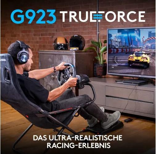 Actual product image Logitech G G923 Trueforce for PC and PlayStation (PS4, PC, PS5)