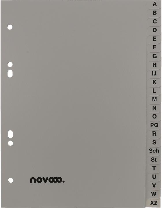 Novooo Register PP grey A5