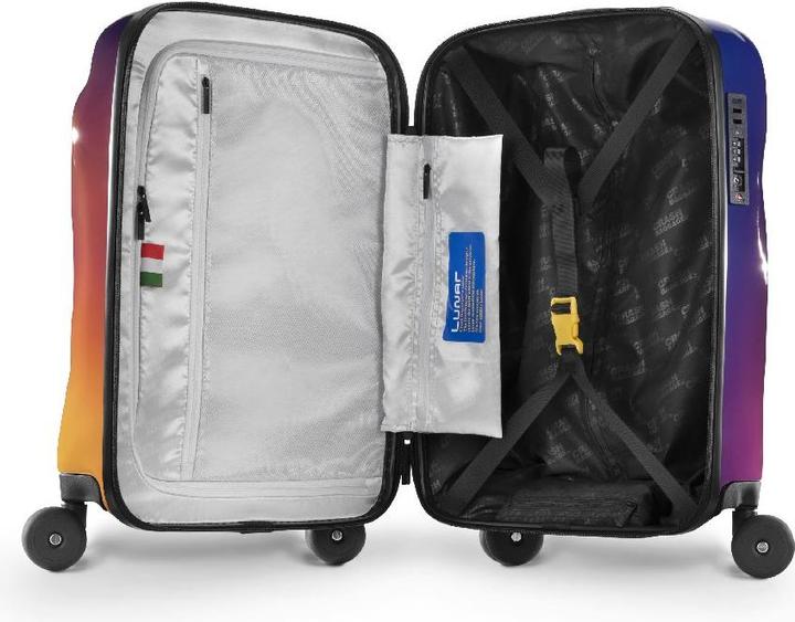 Actual product image Crash baggage ICON - LUNAR Cabin Trolley, Galaxy (35 l, Hand luggage (up to 50 litres))