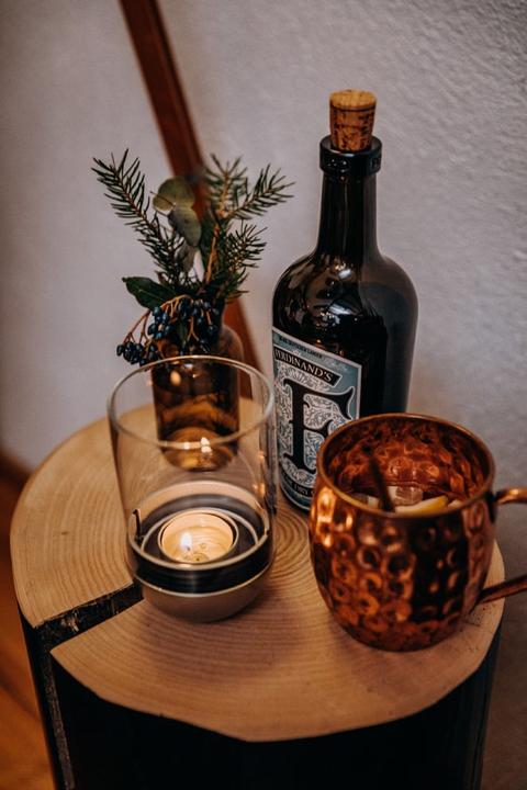 Actual product image Höfats Lantern GRAVITY CANDLE M90 (1 x, 8 x 13 cm)