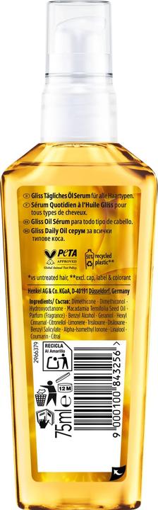 Image du produit Gliss 6 Miracles Oil Essence (75 ml)