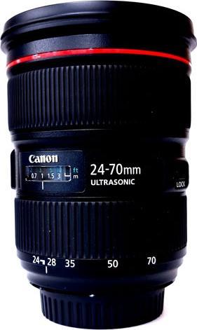 Immagine prodotto Canon EF 24-70mm / 2.8 L II USM - (EU) (Canon EF, APS-C / DX)