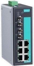 Image du produit Moxa EDS-308-MM-ST - Commutateur Ethernet non administré avec 6 ports 10100BaseT(X)