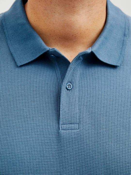 Actual product image Jack & Jones Plus Size Logo Poloshirt Poloshirt (5XL)