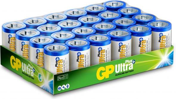 Produktbild GP Batteries 13AUP-S24/ LR20/ ULTRA PLUS battery - 24 Pack (24 Stk., D)