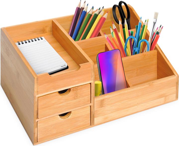 Produktbild Homcom Schreibtischorganizer mit 2 Schubladen